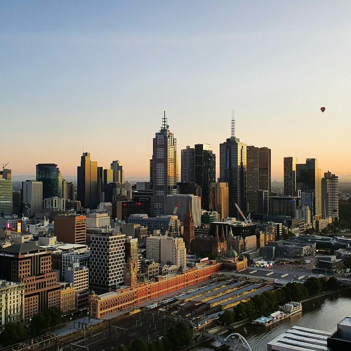 Skyline of Melbourne, Australia