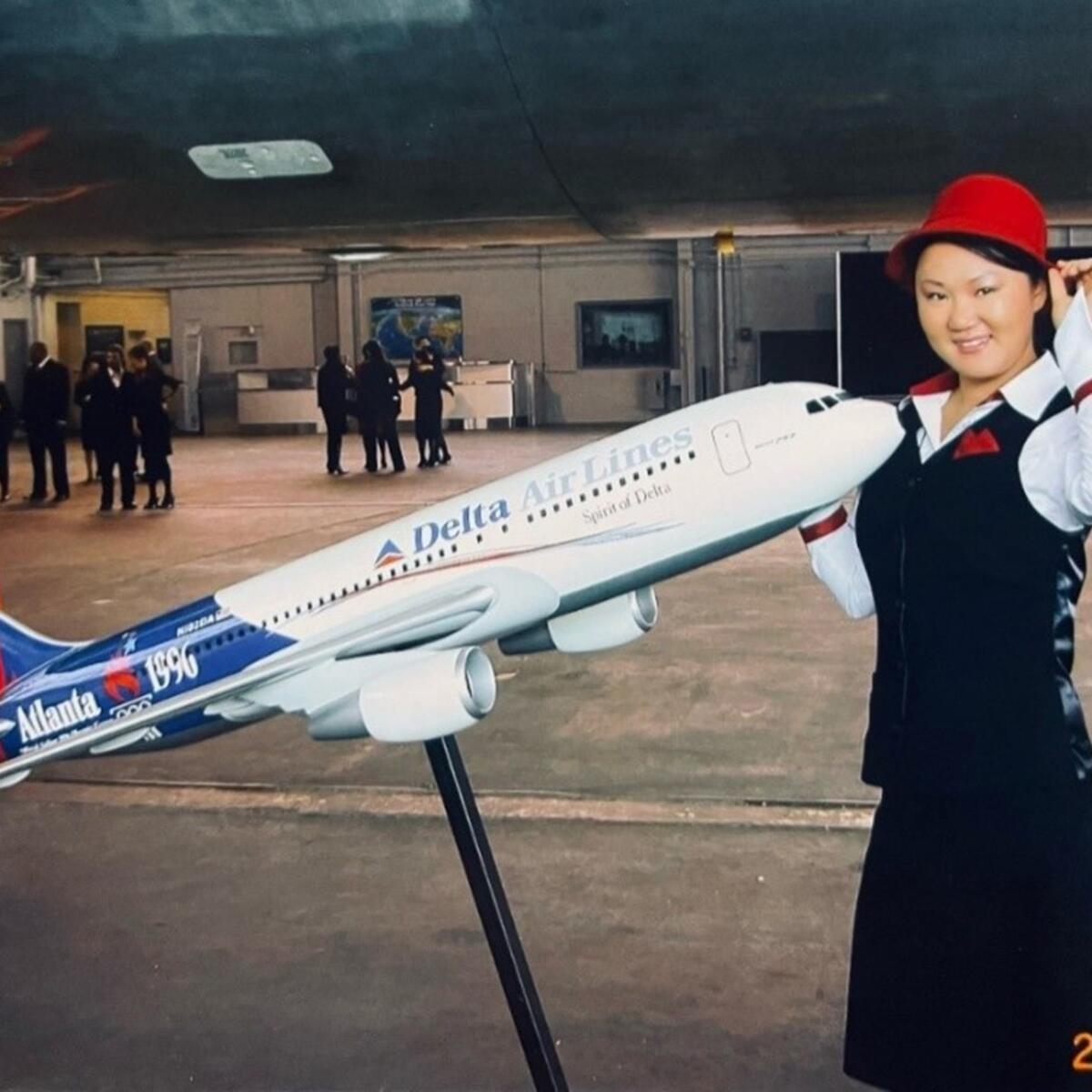 Delta pilot Julie Klein