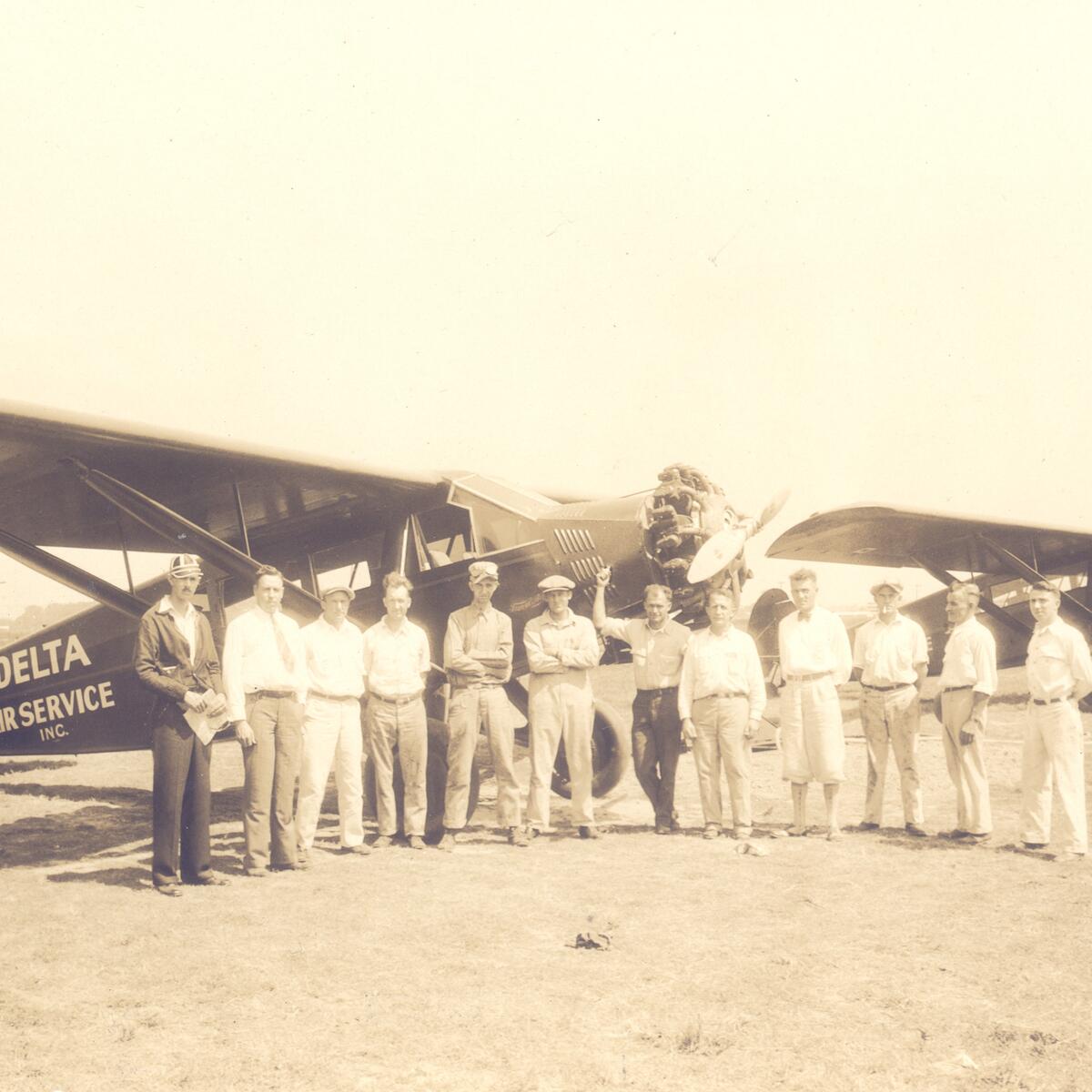 Delta Air Service, in 1929.