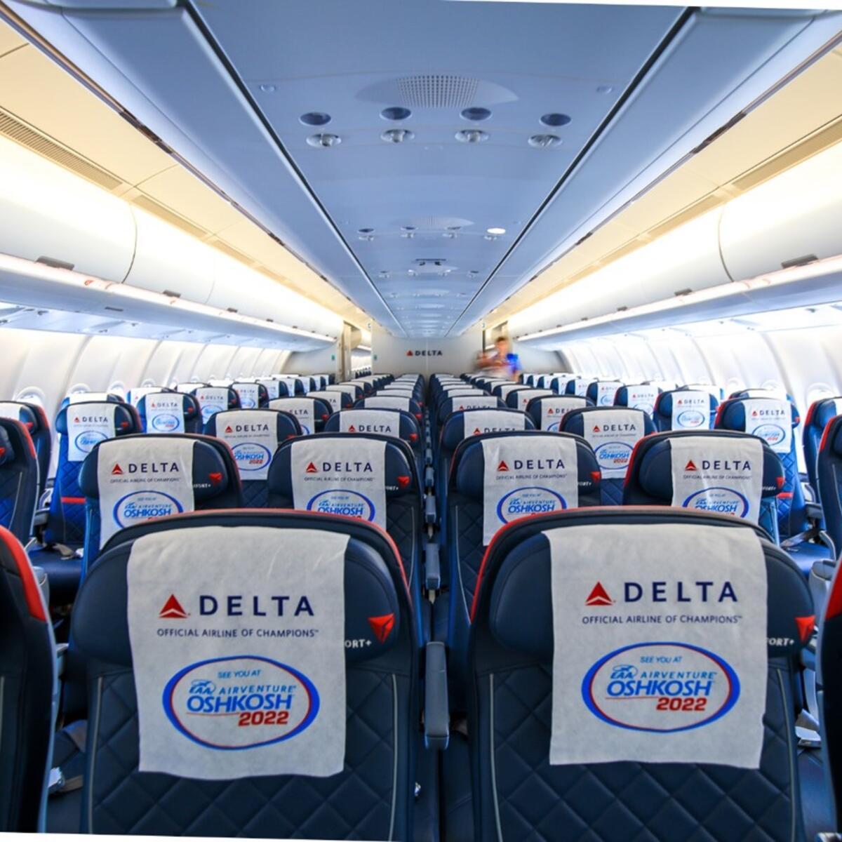 Delta’s Team USA A330-900neo cabin