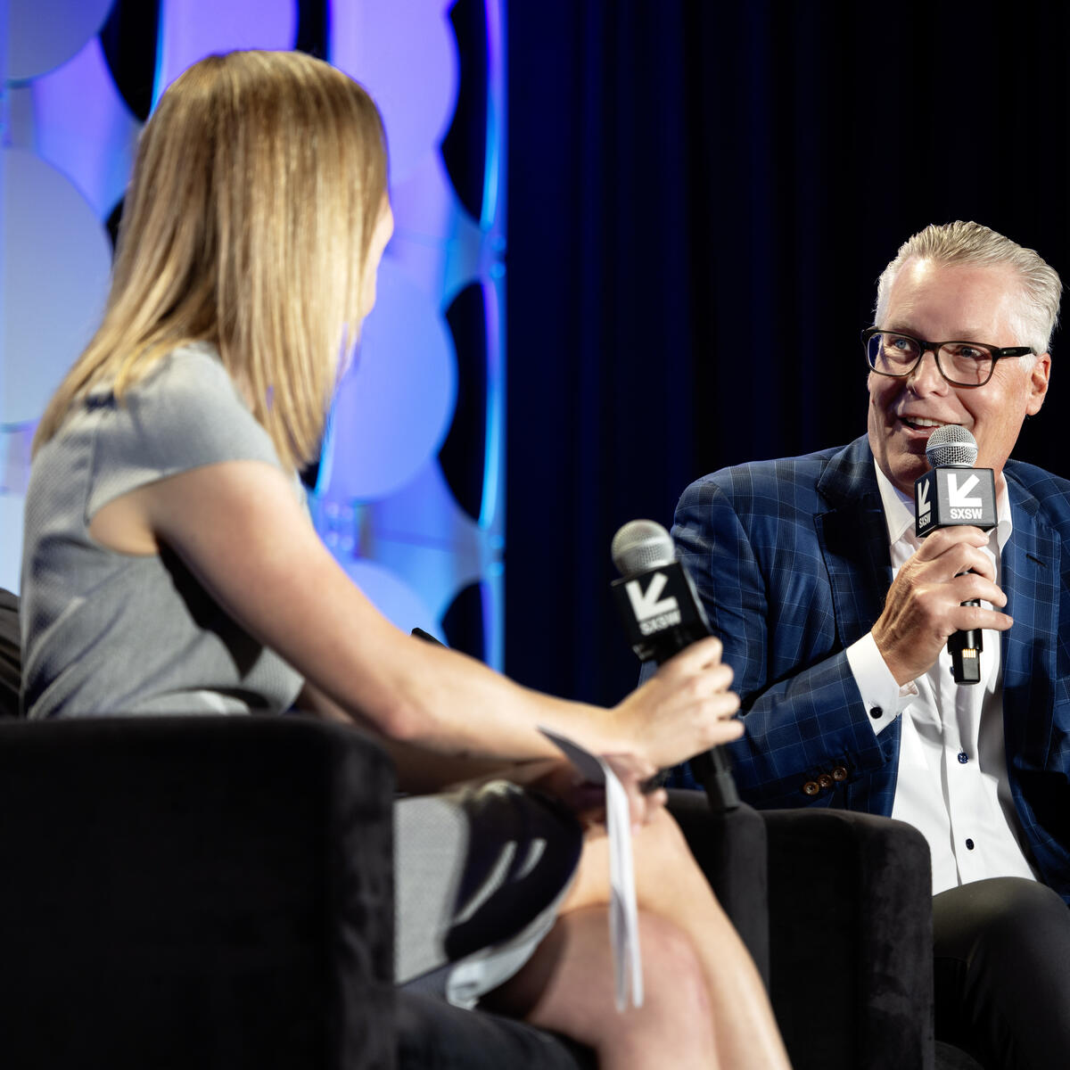 Ed Bastian, Delta Air Lines CEO, speaks with Fortune Editor-in-Chief Alyson Shontell during the first half of the SXSW Featured Session: "People First, Always: How to Put Values at the Heart of your Business"&nbsp;on March 10, 2024.&nbsp;