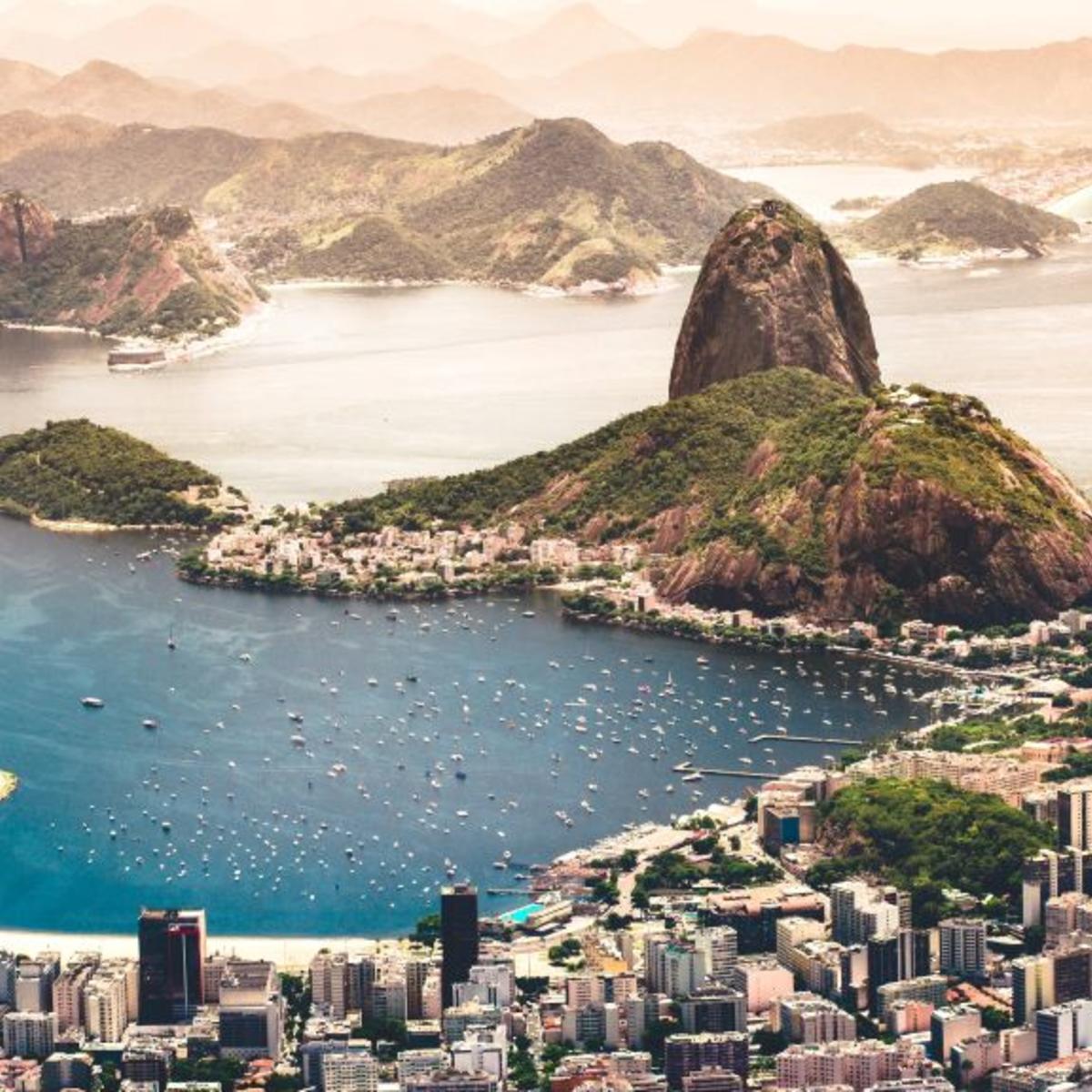 Scenic shot of Rio de Janeiro landscape