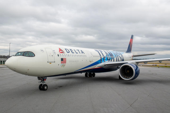 Delta Air Lines A330-900 Team USA Livery