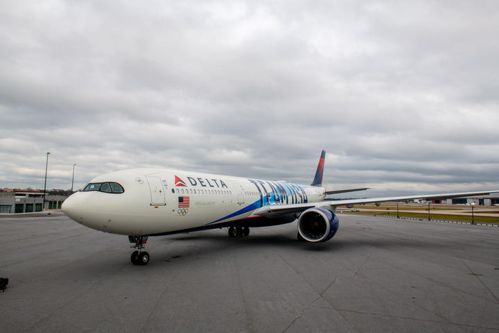 Delta Air Lines A330-900 Team USA Livery
