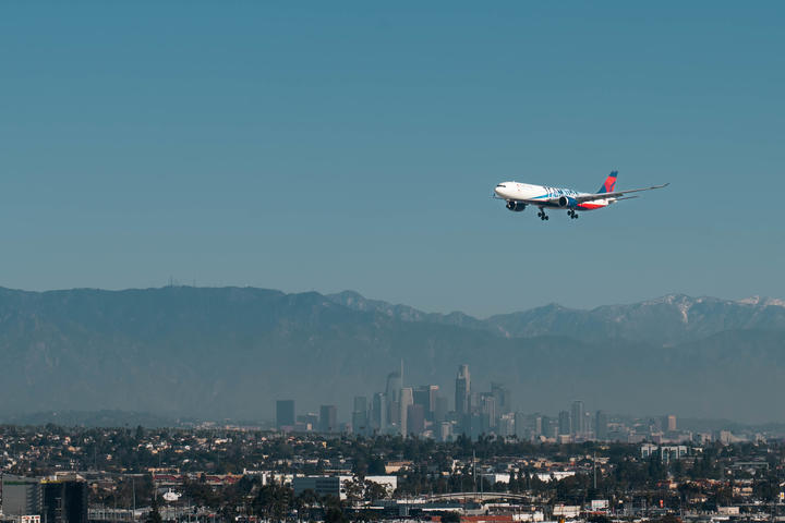 Team USA A330-900 LAX Arrival