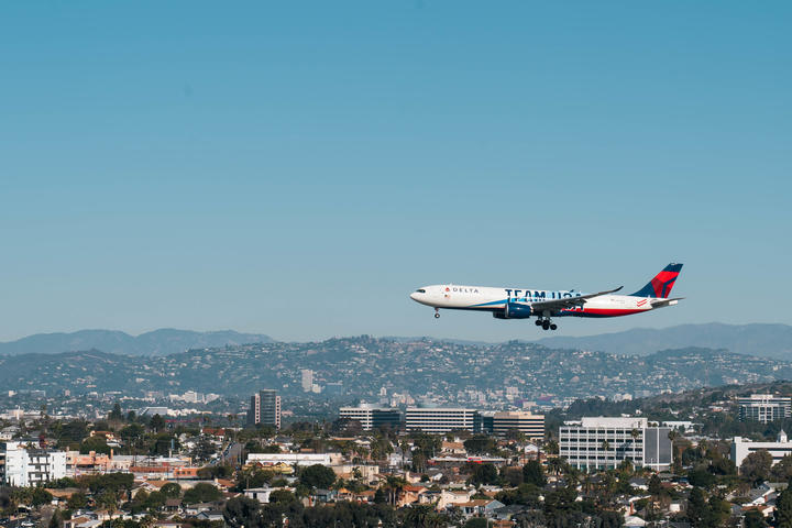 Team USA A330-900 LAX Arrival