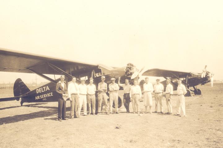 Delta Air Service, in 1929.