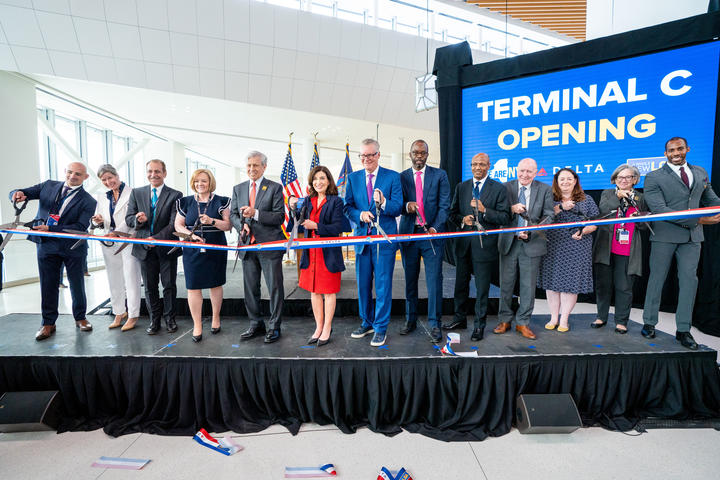 LaGuardia Airport (LGA) Opening and Ribbon Cutting