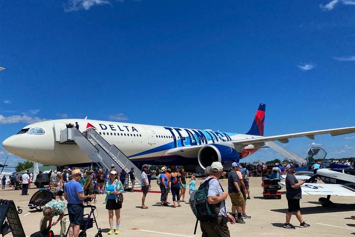Delta’s Team USA Airbus A330-900neo