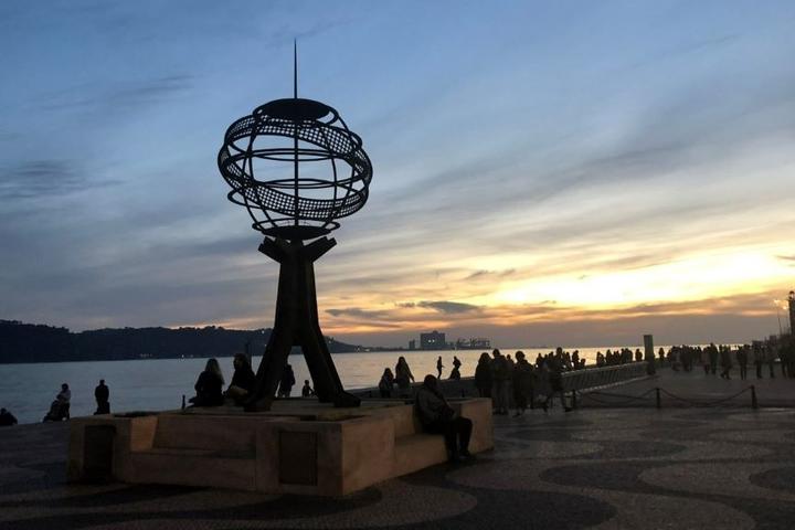The area near the Monument of the Discoveries along the River Tagus. 
