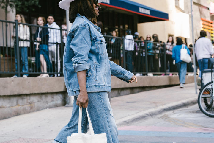 Delta Air Lines' presence at SXSW transcended the stage and made its way to the streets of Austin through exclusive swag. SkyMiles members had the opportunity to pick up limited-edition Delta x SXSW merch, like this one, in the Gifting Salon at the Delta Lounge.&nbsp;