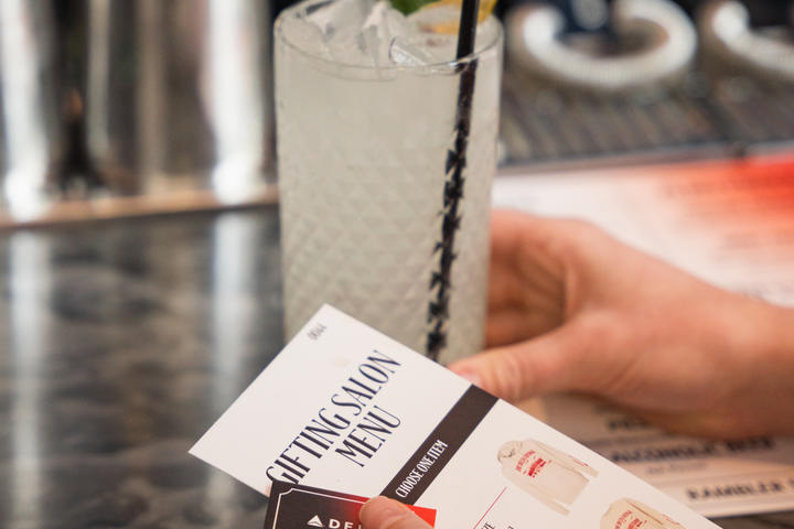 SkyMiles members were given a ticket in the Delta Lounge to redeem custom limited-edition Delta x SXSW merchandise such as hats, tote bags and sweatshirts.&nbsp;