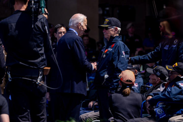 June 6, 2024, marked the 80th anniversary of the D-Day landings along the Normandy coast during World War II. This event, which ultimately led to the liberation of Europe, was commemorated with over 14,000 guests and 170 WWII Veterans at the Normandy American Cemetery, with special appearances from U.S. President Joe Biden and French President Emmanuel Macron.