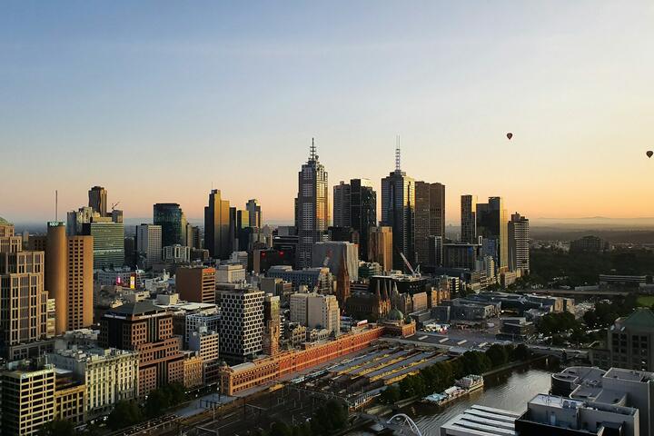 Skyline of Melbourne, Australia