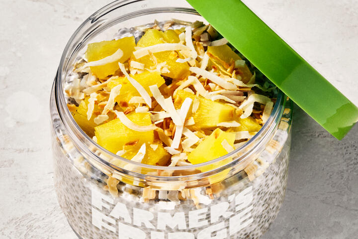Pineapple Coconut Chia Pudding 