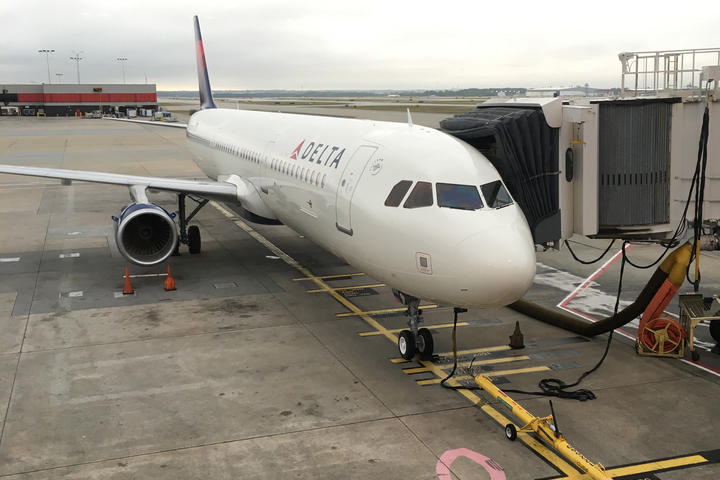 Parked A321