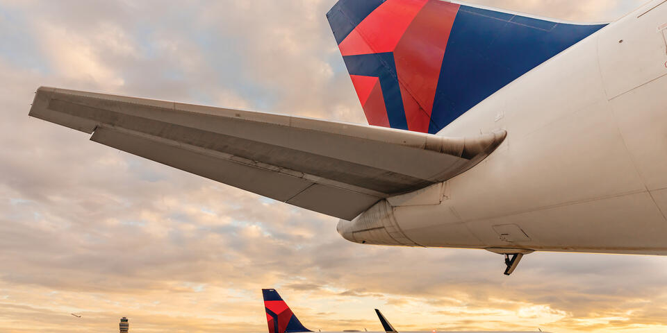Delta Aircraft at Hartsfield-Jackson Atlanta International Airport