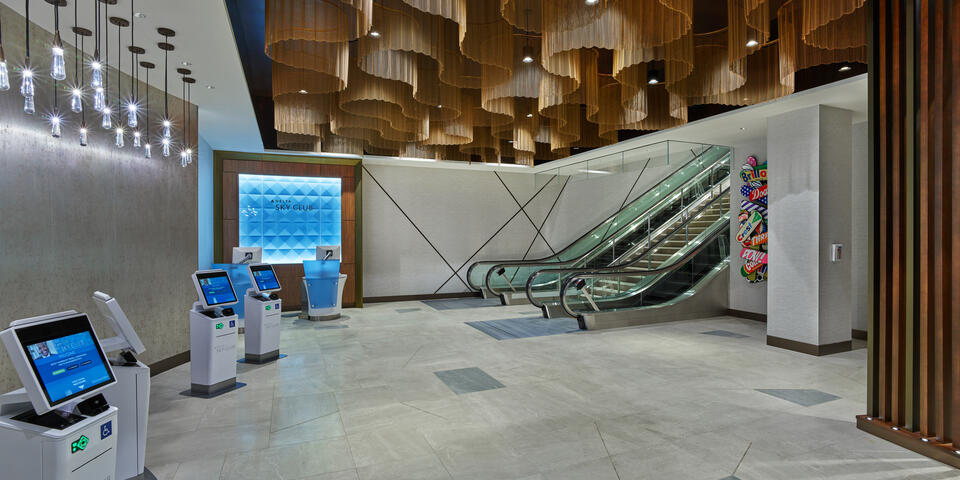 LAX Sky Club entryway