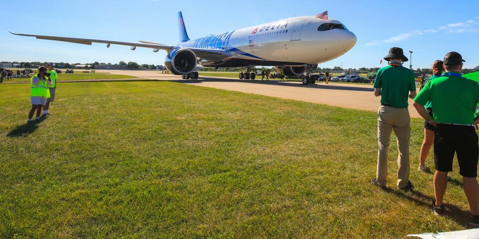 Delta’s Team USA Airbus A330-900neo