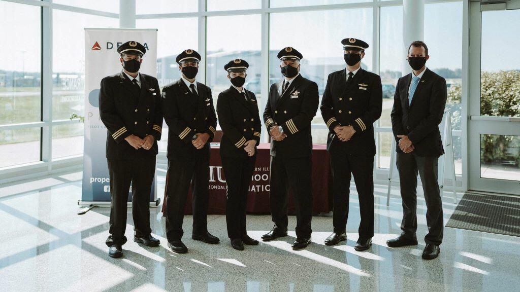 Representatives from Delta's Propel pilot program.