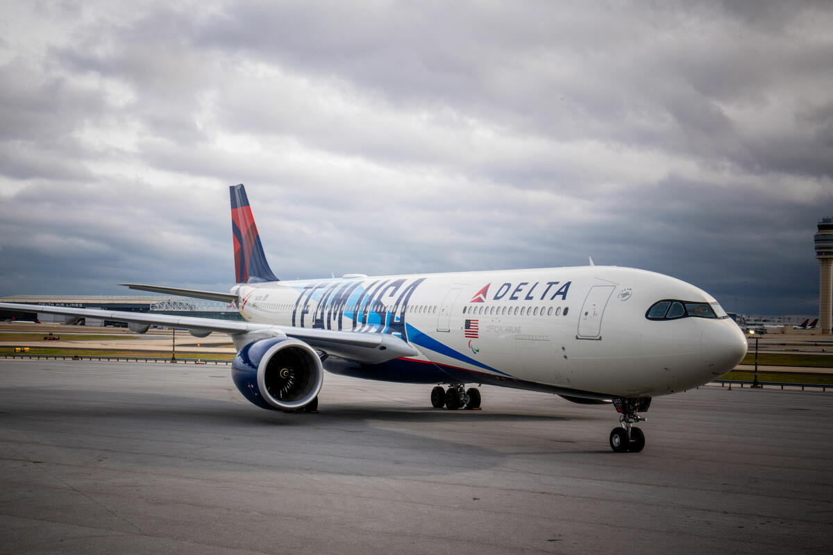 Delta Air Lines A330-900 Team USA Livery