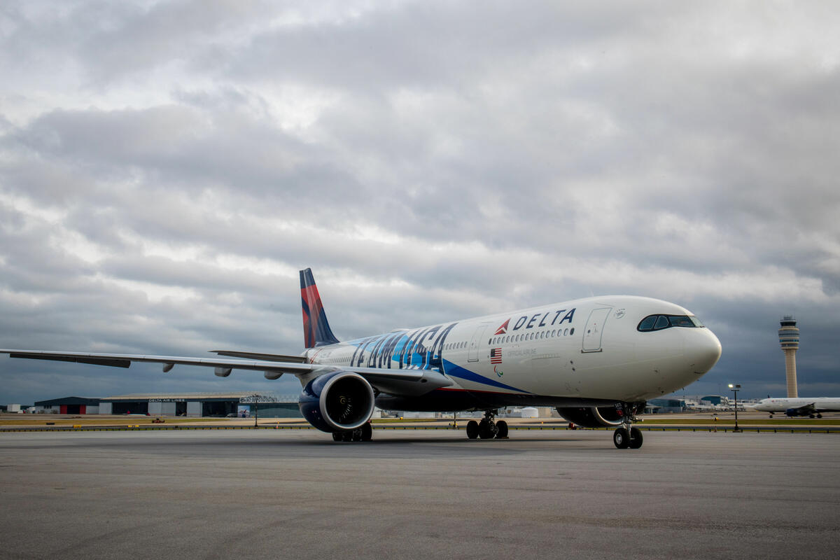 Delta Air Lines A330-900 Team USA Livery