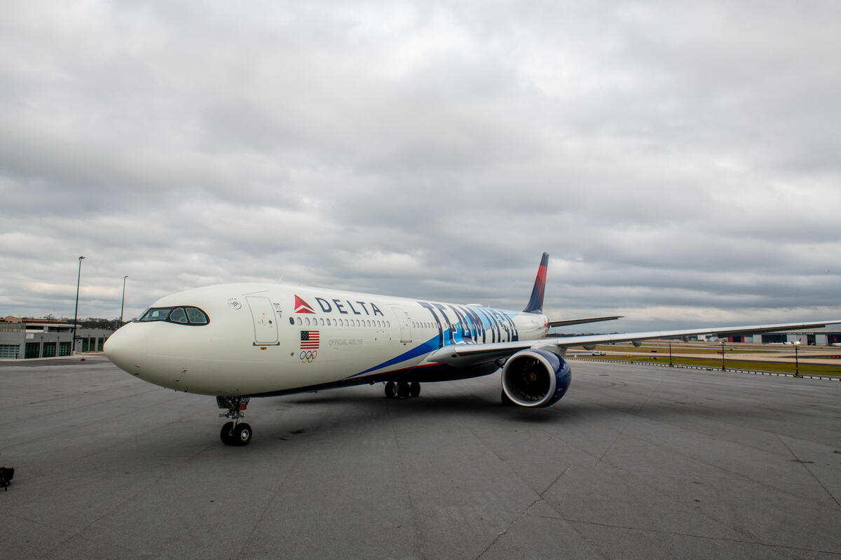 Delta Air Lines A330-900 Team USA Livery