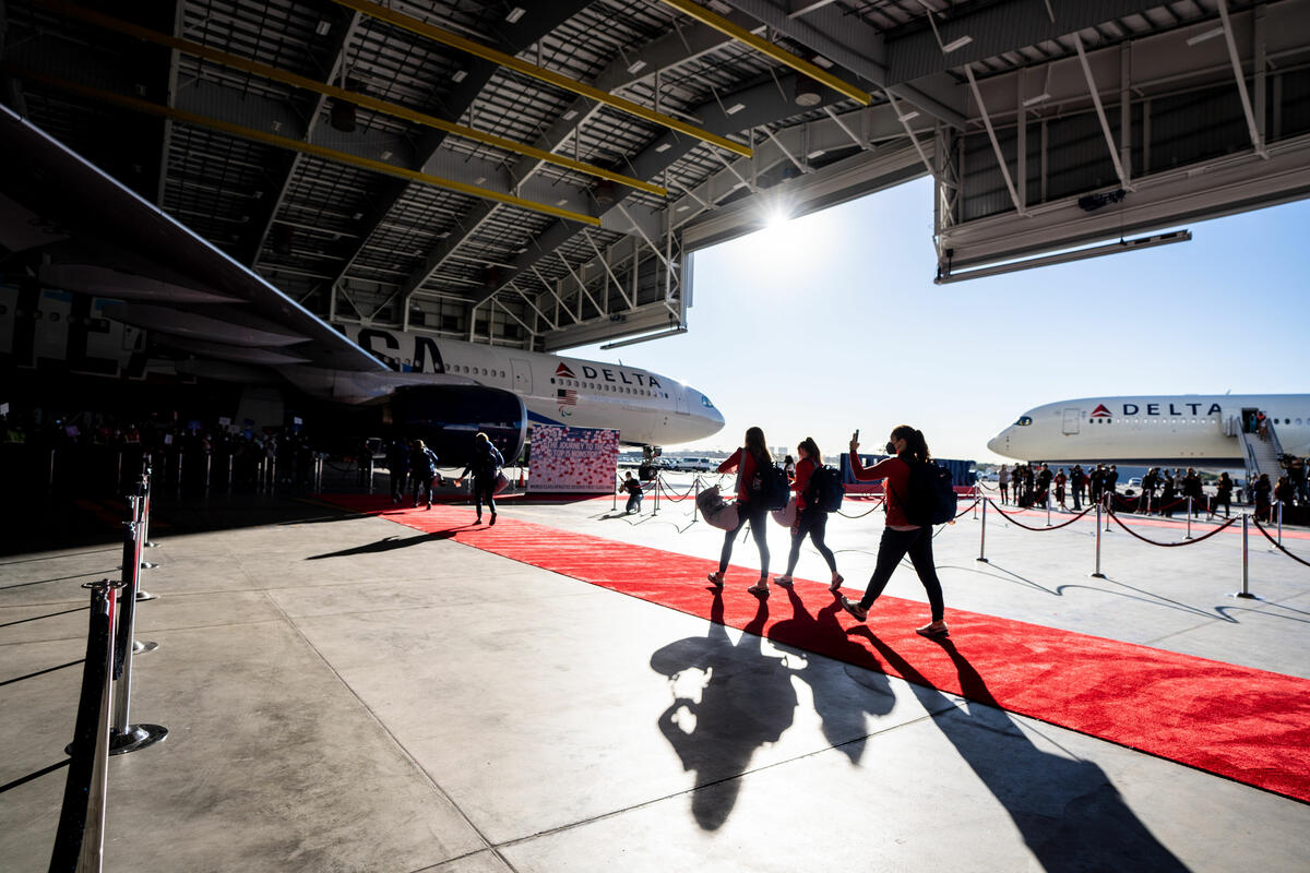 Team USA Sendoff LAX