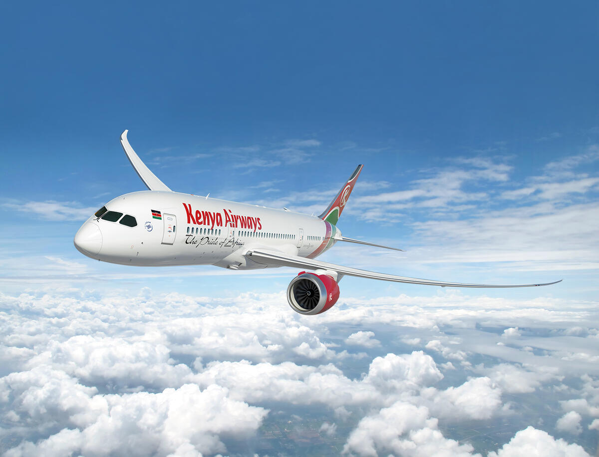 Kenya Airways Boeing 787