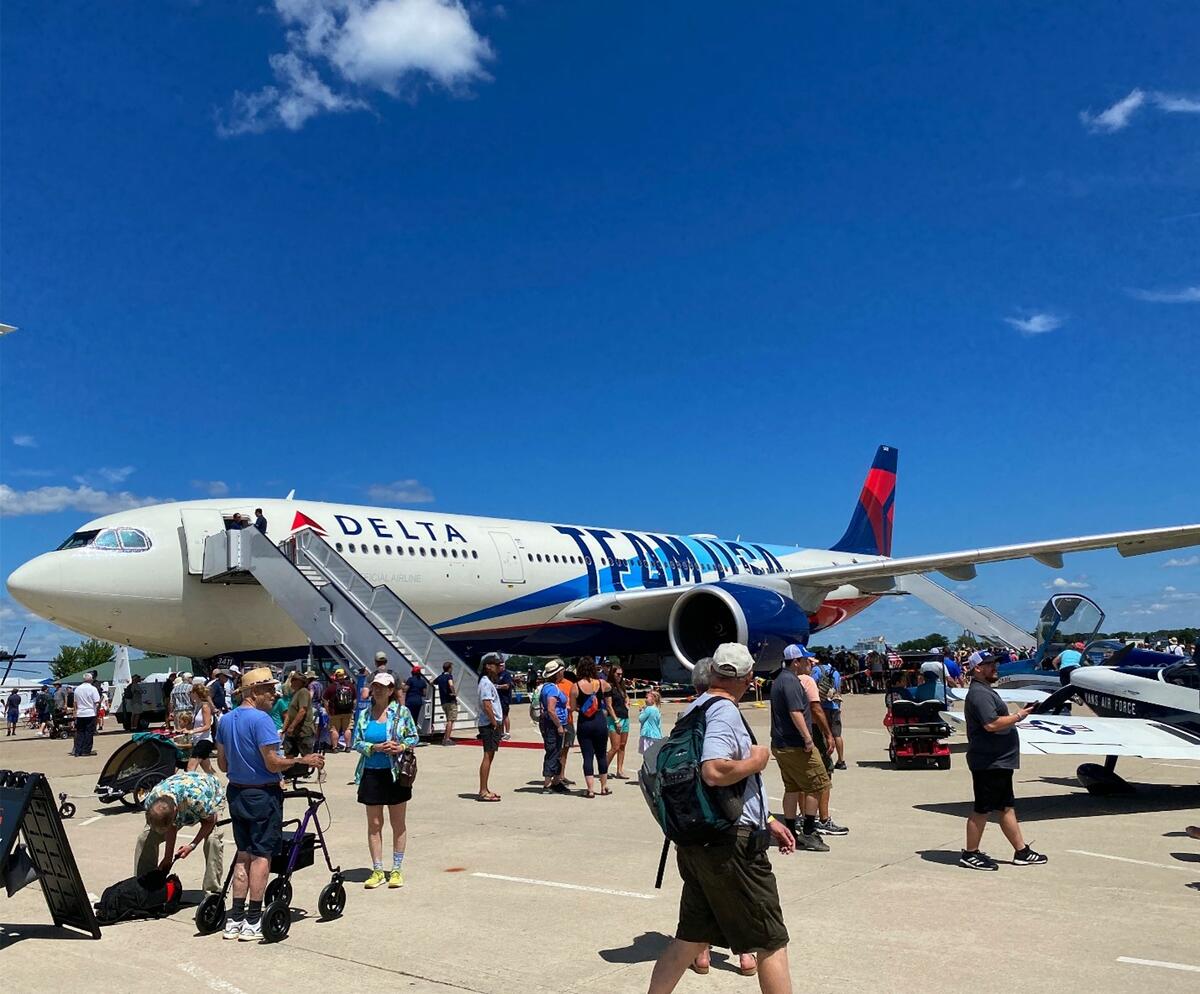 Delta’s Team USA Airbus A330-900neo
