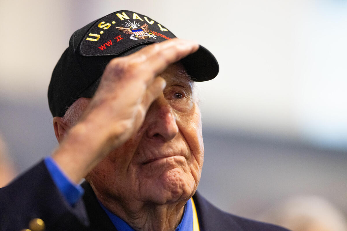 Delta hosted a special event Tuesday for World War II veterans, heard their rich stories, gave them a warm Delta welcome and bid them bon voyage before their charter departs for Deauville, Normandy.