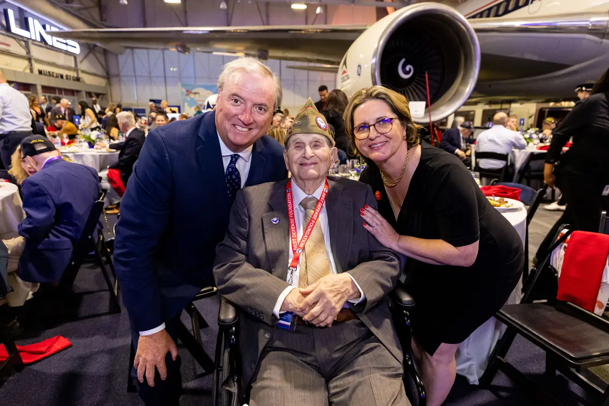 Delta hosted a special event Tuesday for World War II veterans, heard their rich stories, gave them a warm Delta welcome and bid them bon voyage before their charter departs for Deauville, Normandy.