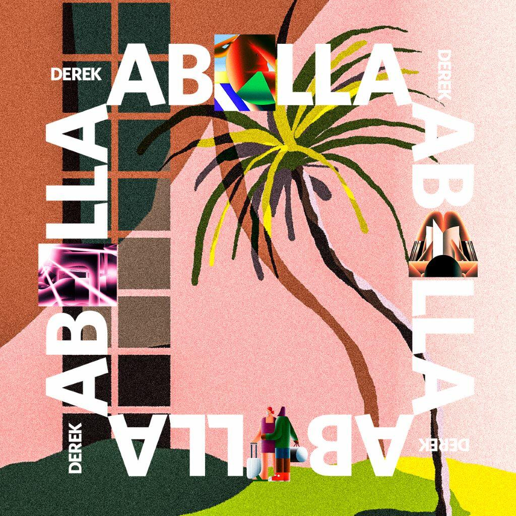 Art poster for Miami-born illustrator Derek Abella