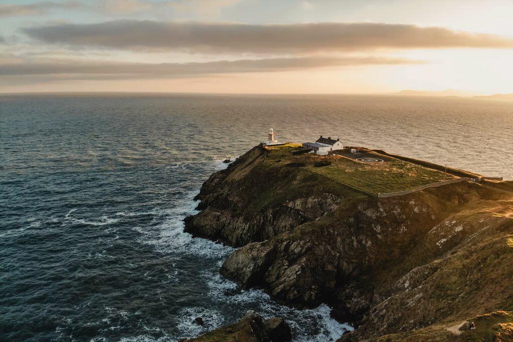 A scenic photo of Howth Beacon in Dublin, Ireland