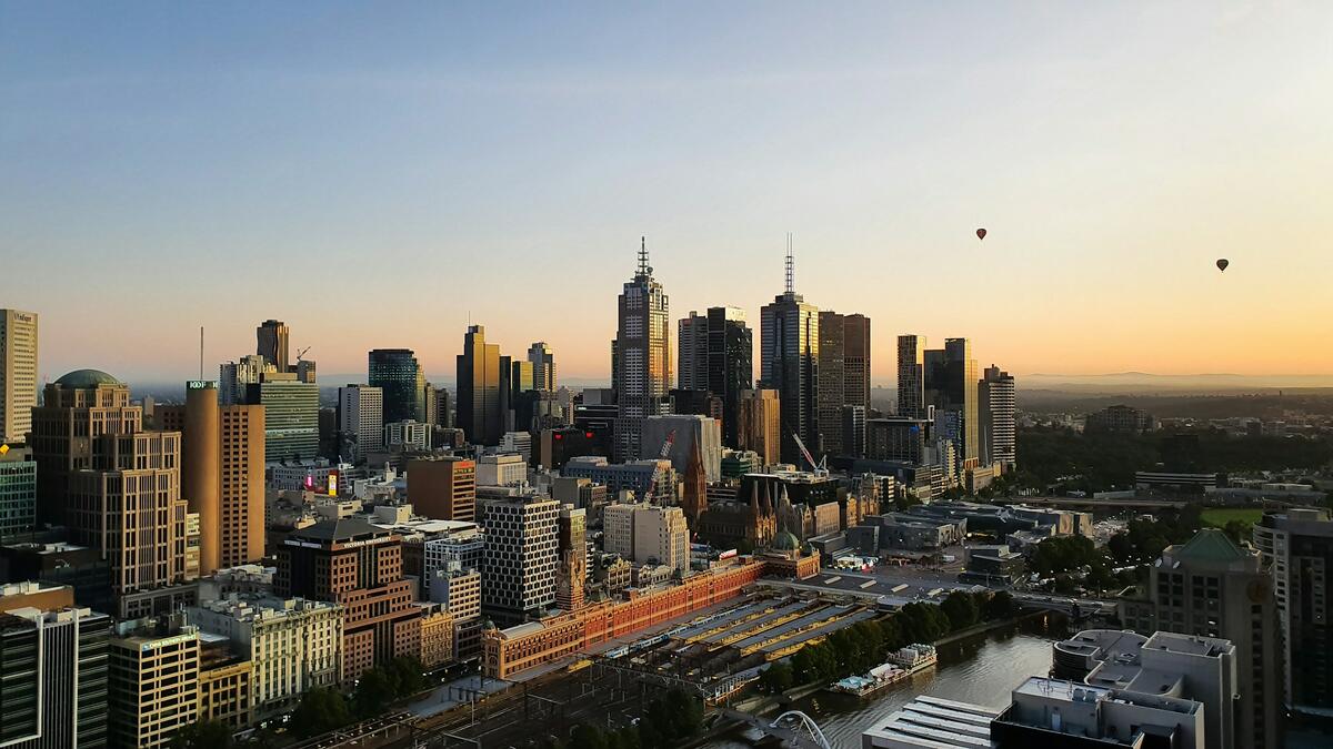 Skyline of Melbourne, Australia